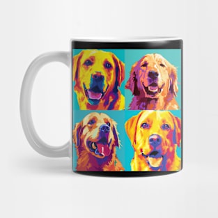 Golden Retriever Pop Art - Dog Lover Gifts Mug